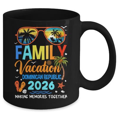 Family Vacation Dominican Republic 2026 Family Vacation Together Mug | teecentury