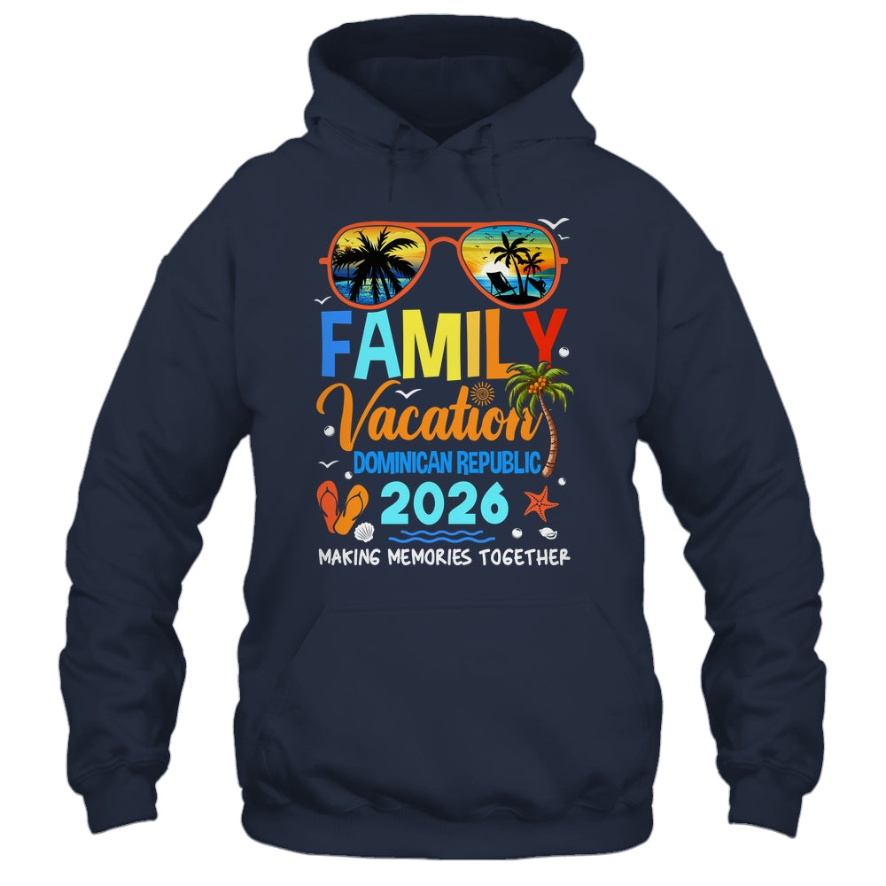Family Vacation Dominican Republic 2026 Family Vacation Together Shirt & Tank Top | teecentury