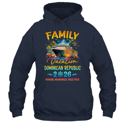 Family Vacation Dominican Republic 2026 Matching Group Summer Shirt & Tank Top | teecentury