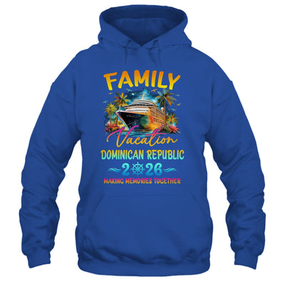 Family Vacation Dominican Republic 2026 Matching Group Summer Shirt & Tank Top | teecentury
