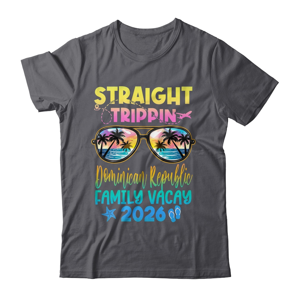 Family Vacation Dominican Republic 2026 Summer Holiday Matching Shirt & Tank Top | teecentury