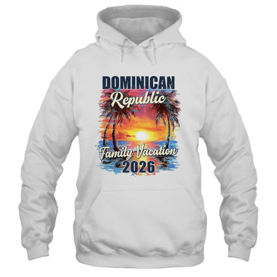 Family Vacation Dominican Republic 2026 Summer Trip Matching Shirt & Tank Top | teecentury