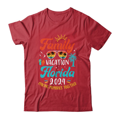 Family Vacation Florida 2024 Beach Summer Vacation 2024 Shirt & Tank Top | teecentury