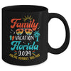 Family Vacation Florida 2024 Beach Summer Vacation 2024 Mug | teecentury