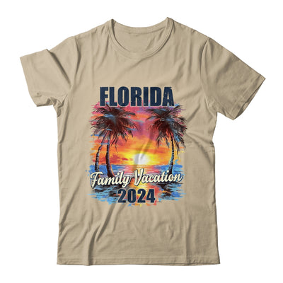 Family Vacation Florida 2024 Summer Trip Matching Shirt & Tank Top | teecentury