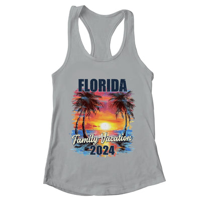 Family Vacation Florida 2024 Summer Trip Matching Shirt & Tank Top | teecentury