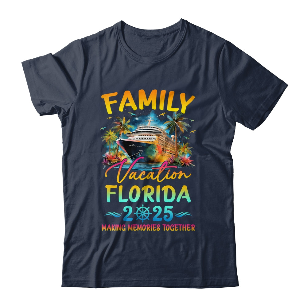 Family Vacation Florida 2025 Matching Group Summer Shirt & Tank Top | teecentury