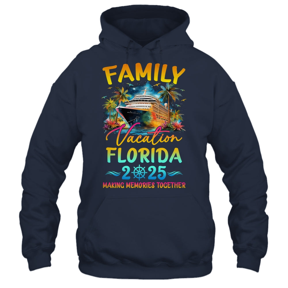Family Vacation Florida 2025 Matching Group Summer Shirt & Tank Top | teecentury