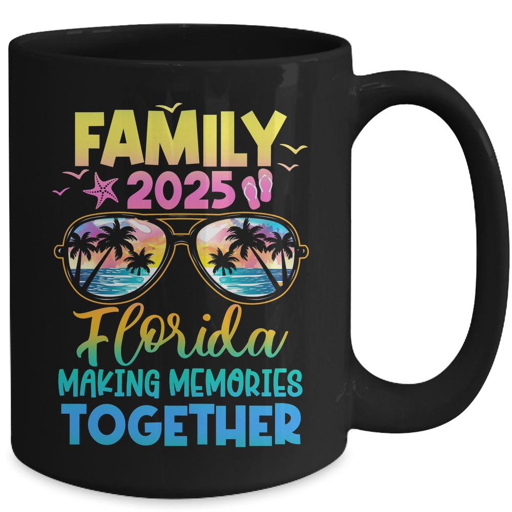 Family Vacation Florida 2025 Summer Holiday Matching Mug | teecentury