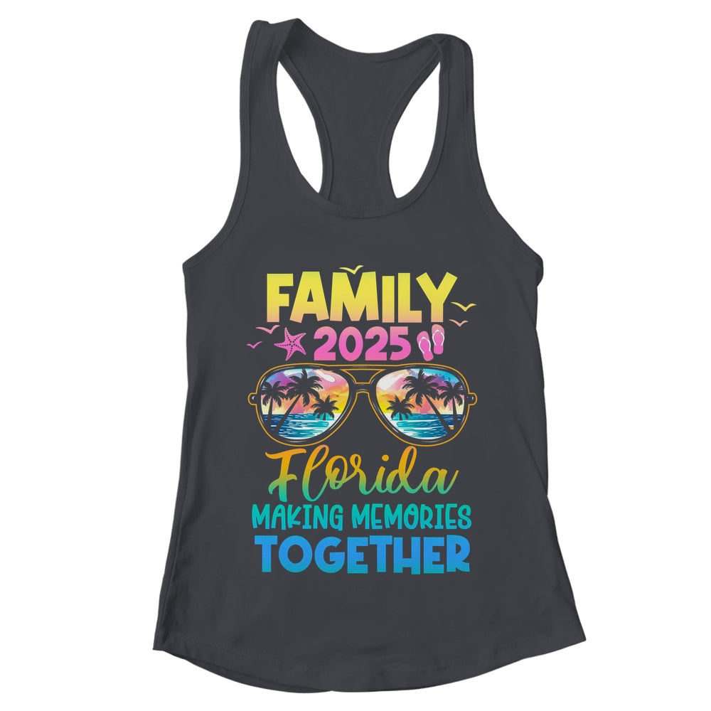 Family Vacation Florida 2025 Summer Holiday Matching Shirt & Tank Top | teecentury