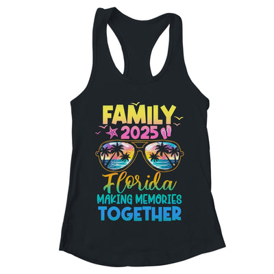 Family Vacation Florida 2025 Summer Holiday Matching Shirt & Tank Top | teecentury