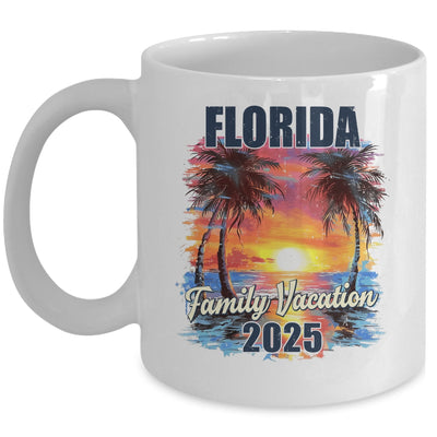 Family Vacation Florida 2025 Summer Trip Matching Mug | teecentury