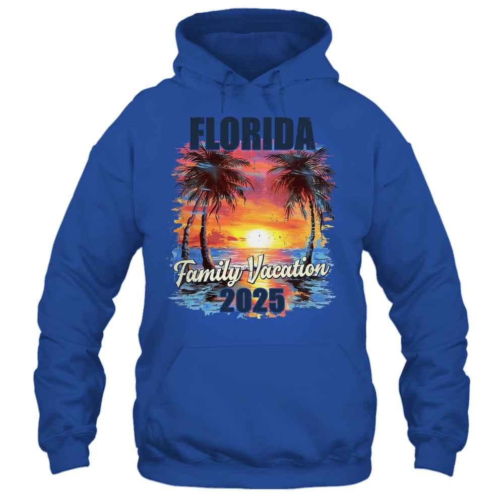 Family Vacation Florida 2025 Summer Trip Matching Shirt & Tank Top | teecentury