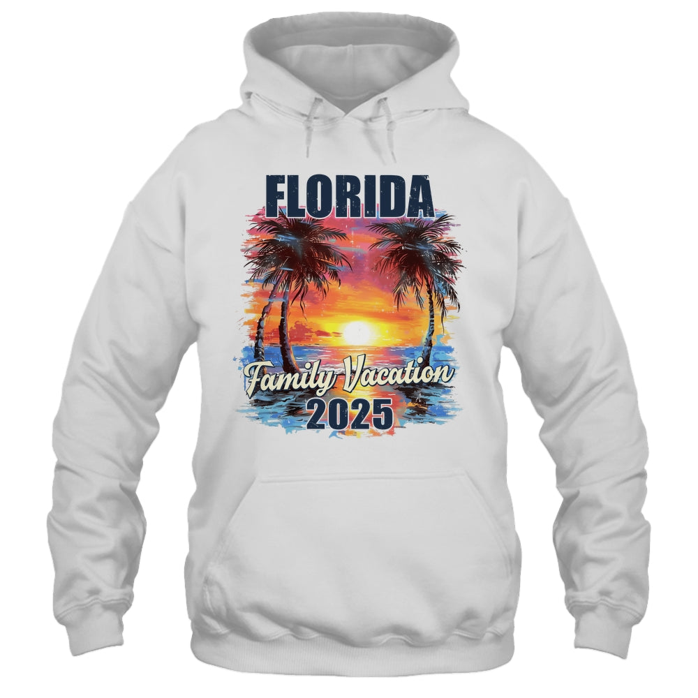 Family Vacation Florida 2025 Summer Trip Matching Shirt & Tank Top | teecentury