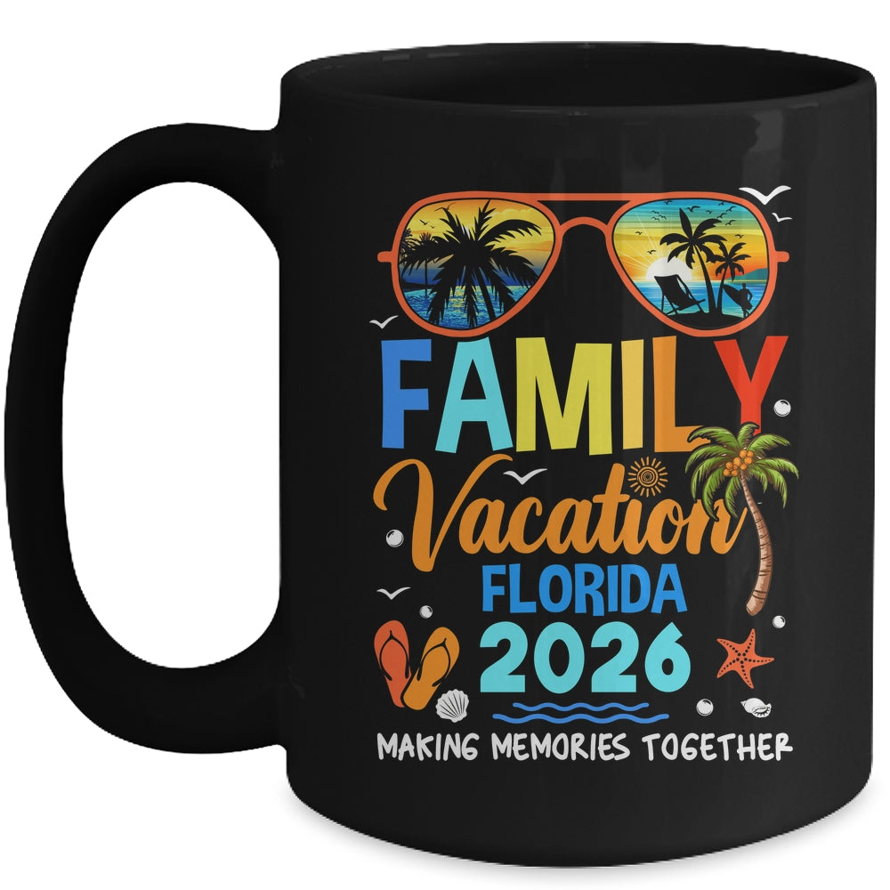 Family Vacation Florida 2026 Family Vacation Together Mug | teecentury