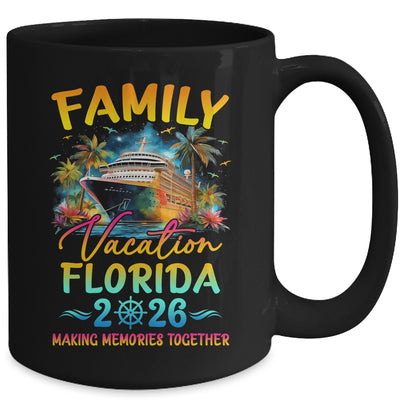 Family Vacation Florida 2026 Matching Group Summer Mug | teecentury