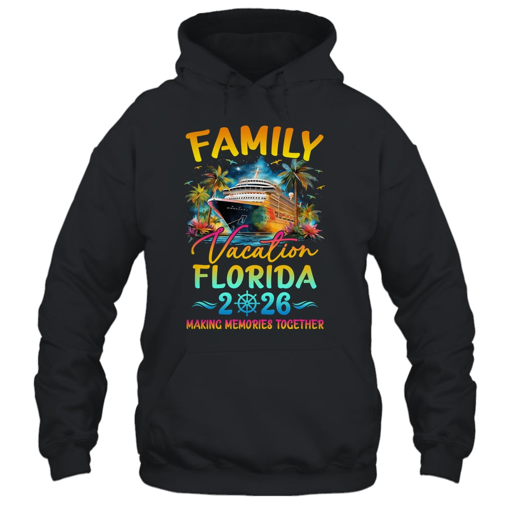 Family Vacation Florida 2026 Matching Group Summer Shirt & Tank Top | teecentury