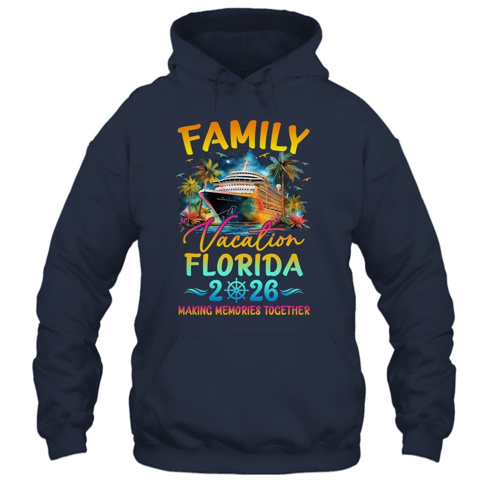 Family Vacation Florida 2026 Matching Group Summer Shirt & Tank Top | teecentury