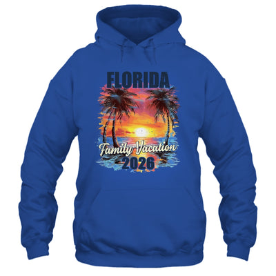 Family Vacation Florida 2026 Summer Trip Matching Shirt & Tank Top | teecentury