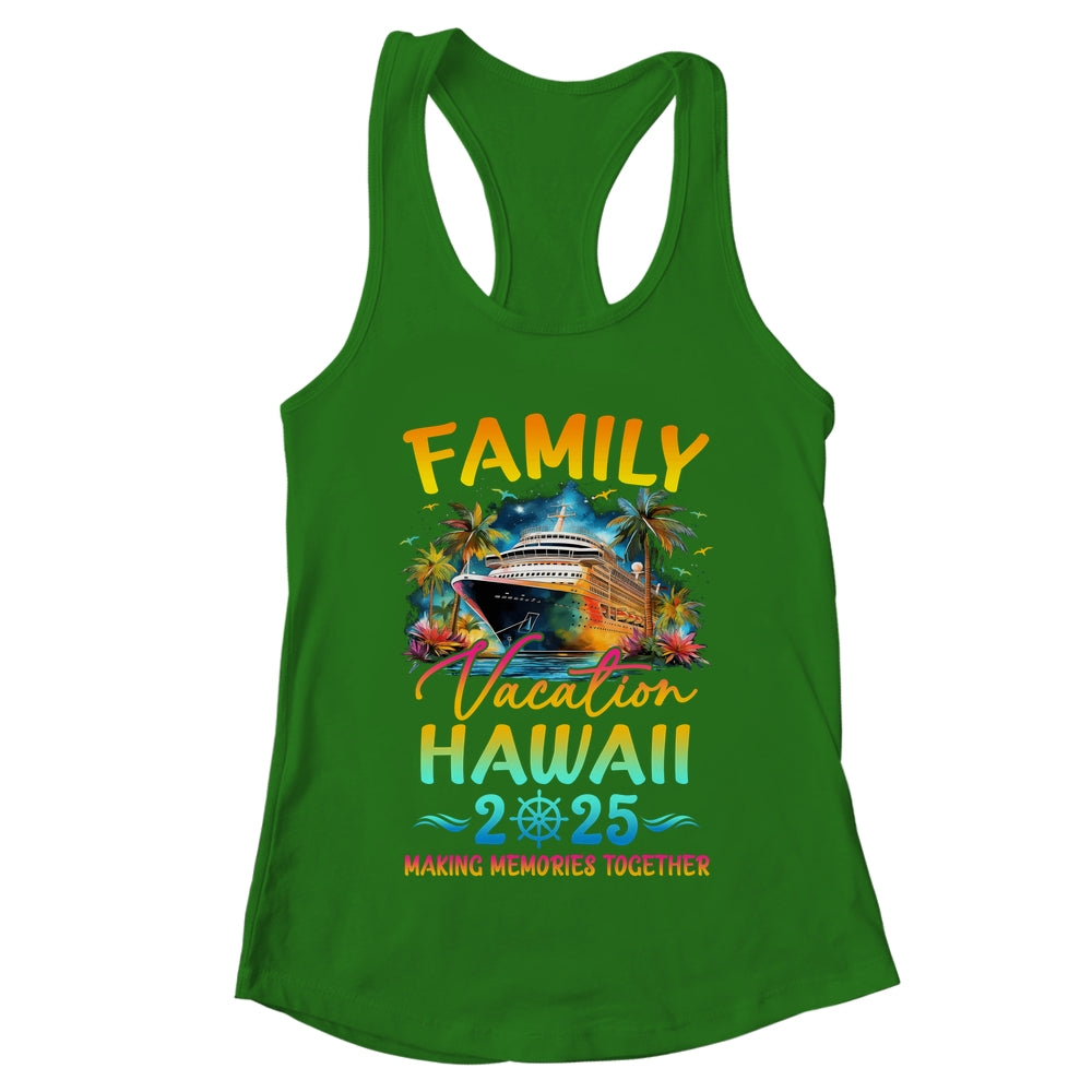 Family Vacation Hawaii 2025 Matching Group Summer Shirt & Tank Top | teecentury