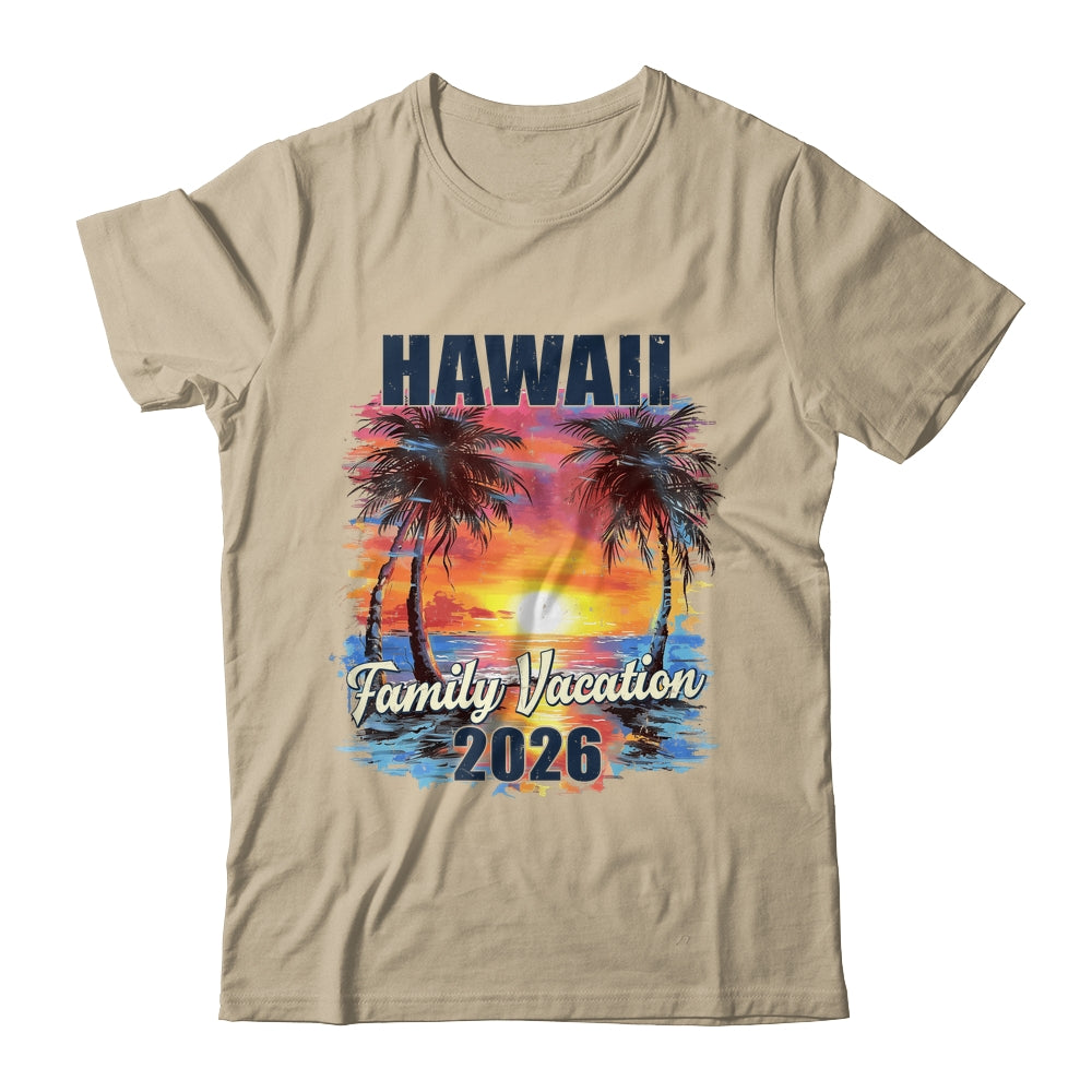 Family Vacation Hawaii 2026 Summer Trip Matching Shirt & Tank Top | teecentury