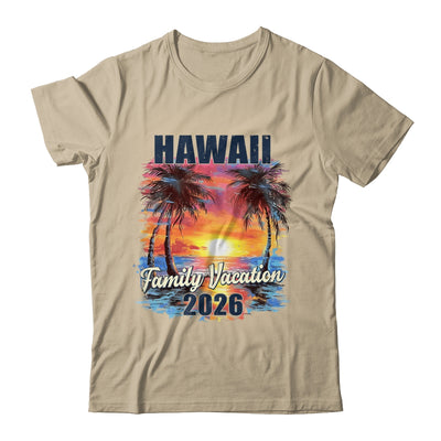 Family Vacation Hawaii 2026 Summer Trip Matching Shirt & Tank Top | teecentury