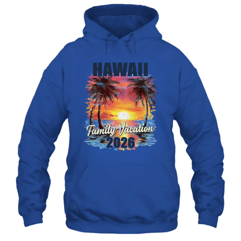 Family Vacation Hawaii 2026 Summer Trip Matching Shirt & Tank Top | teecentury