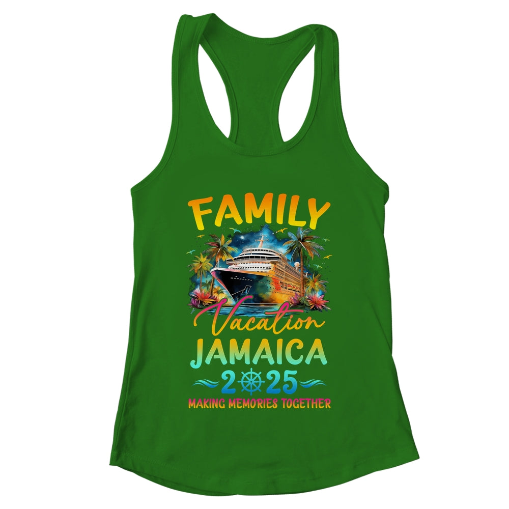 Family Vacation Jamaica 2025 Matching Group Summer Shirt & Tank Top | teecentury