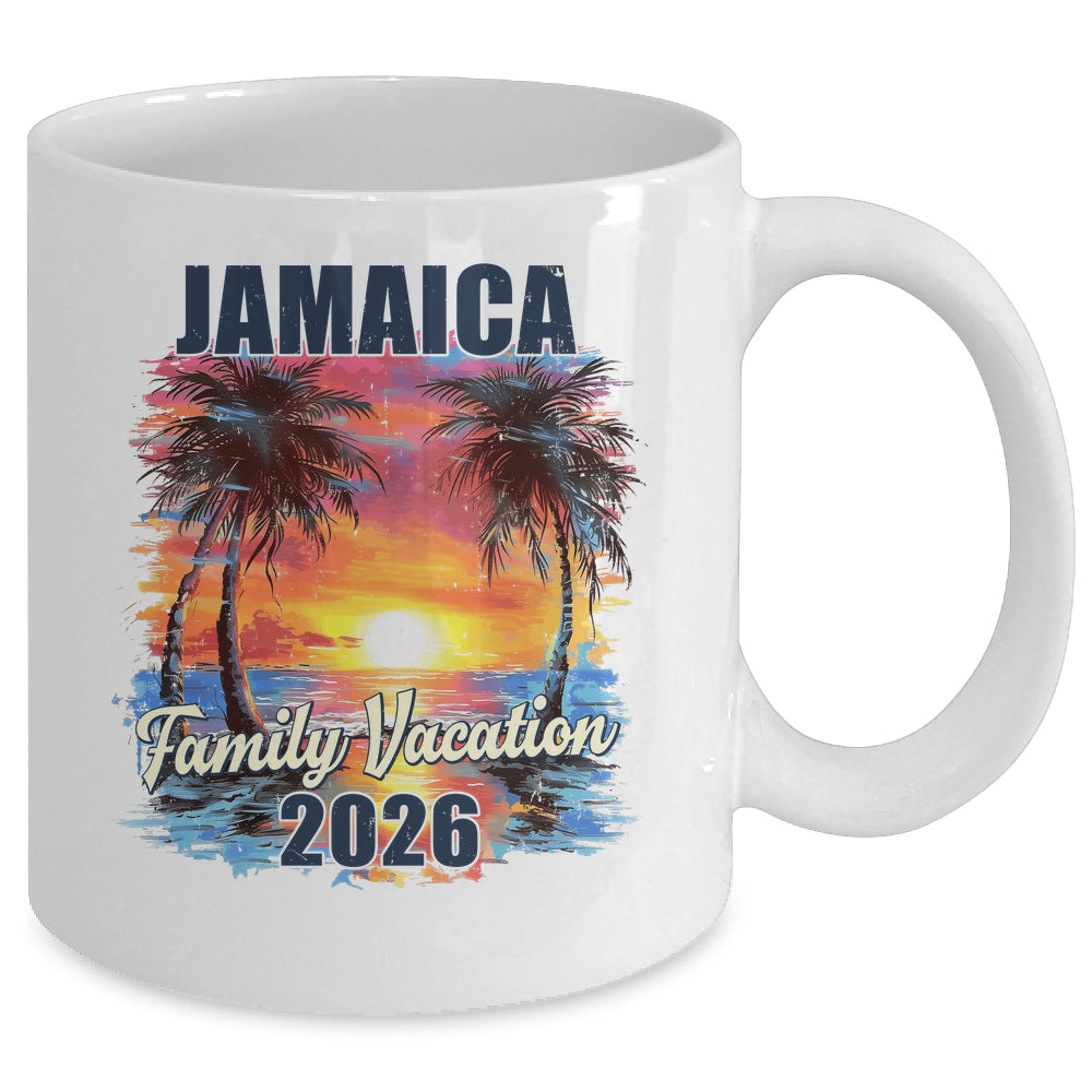 Family Vacation Jamaica 2026 Summer Trip Matching Mug | teecentury