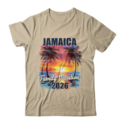Family Vacation Jamaica 2026 Summer Trip Matching Shirt & Tank Top | teecentury