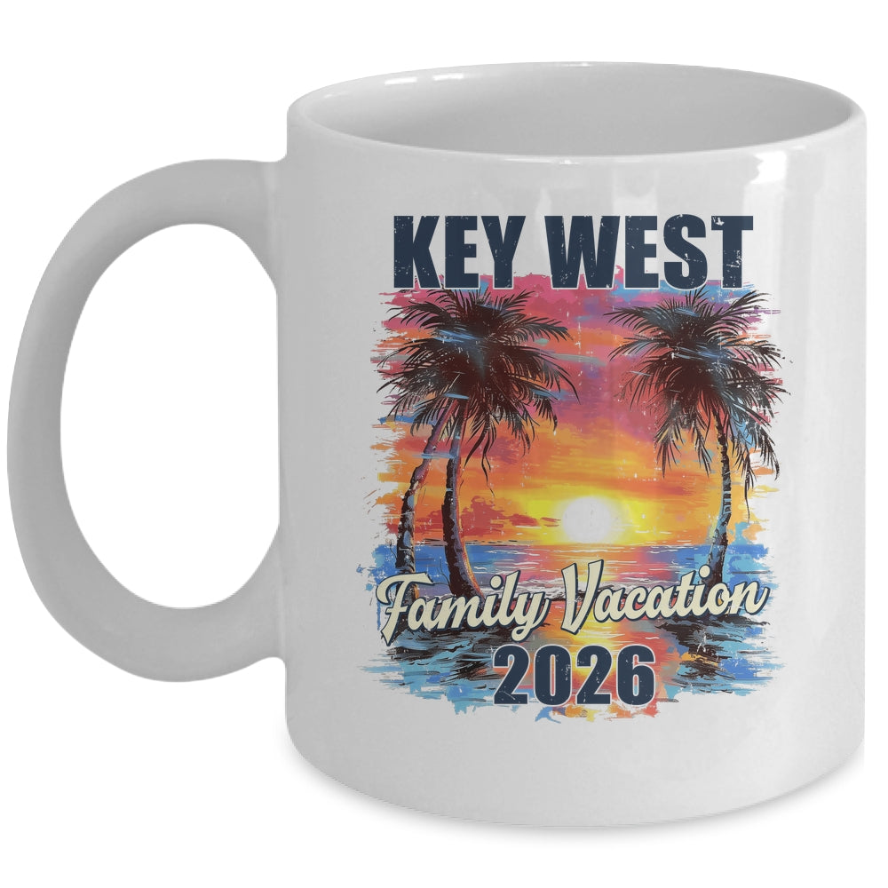 Family Vacation Key West 2026 Summer Trip Matching Mug | teecentury