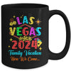 Family Vacation Las Vegas 2024 Matching Family Trip Group Mug | teecentury