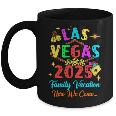 Family Vacation Las Vegas 2025 Matching Family Trip Group Mug | teecentury