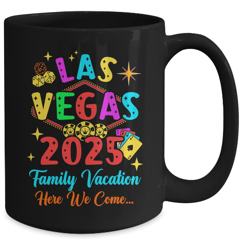 Family Vacation Las Vegas 2025 Matching Family Trip Group Mug | teecentury