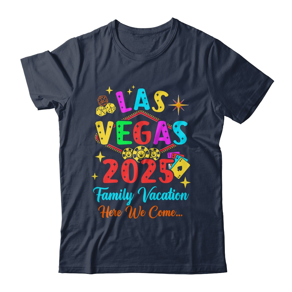 Family Vacation Las Vegas 2025 Matching Family Trip Group Shirt & Tank Top | teecentury