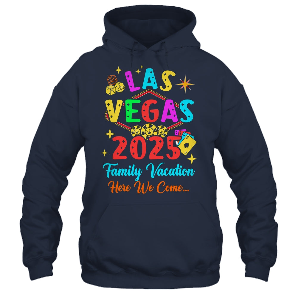 Family Vacation Las Vegas 2025 Matching Family Trip Group Shirt & Tank Top | teecentury