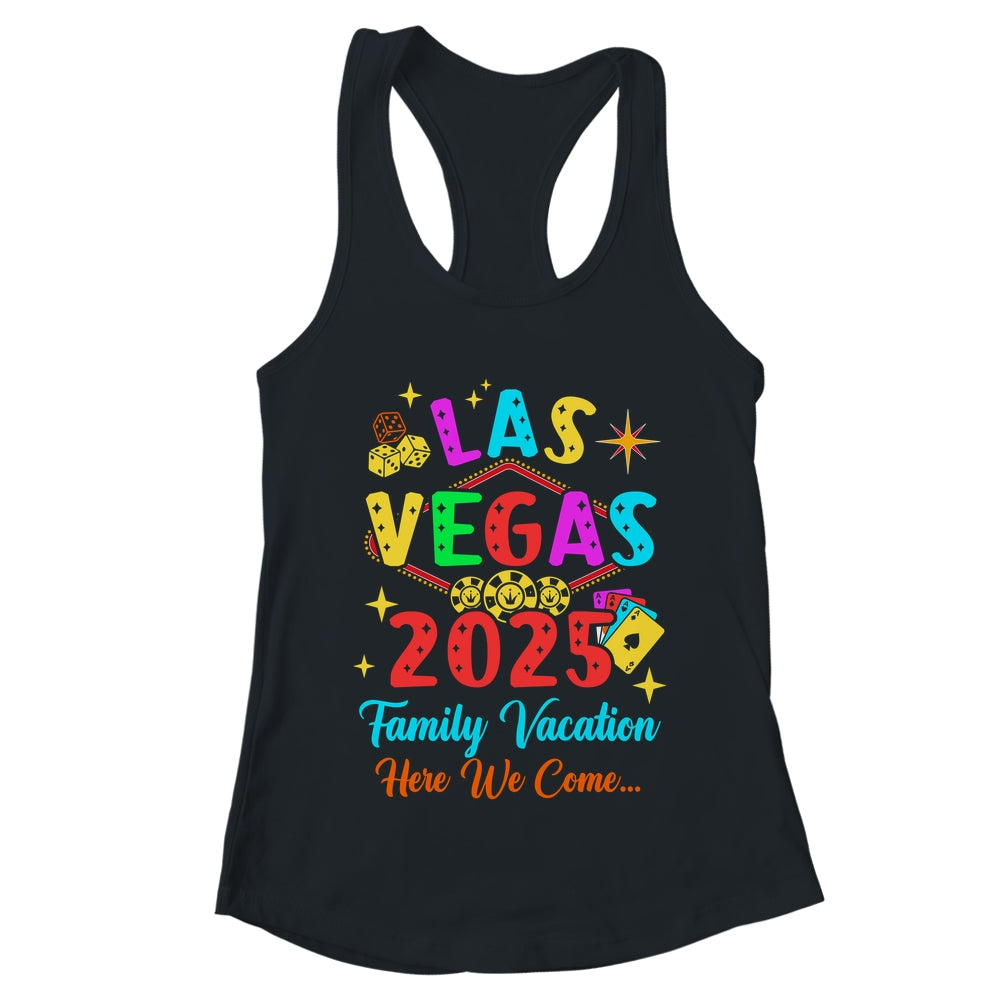 Family Vacation Las Vegas 2025 Matching Family Trip Group Shirt & Tank Top | teecentury