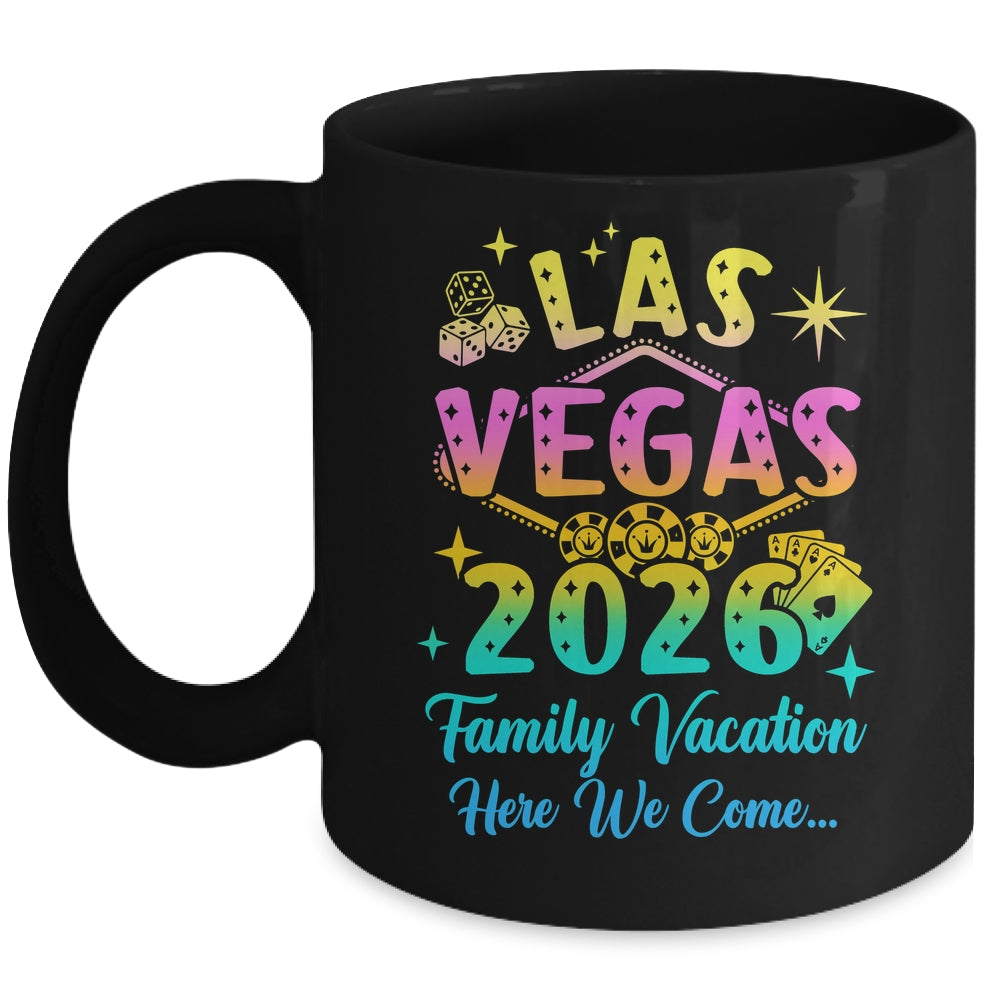 Family Vacation Las Vegas 2026 Matching Family Trip Group Mug | teecentury
