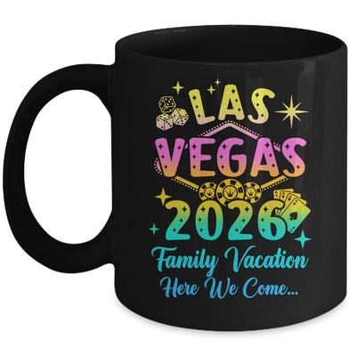 Family Vacation Las Vegas 2026 Matching Family Trip Group Mug | teecentury