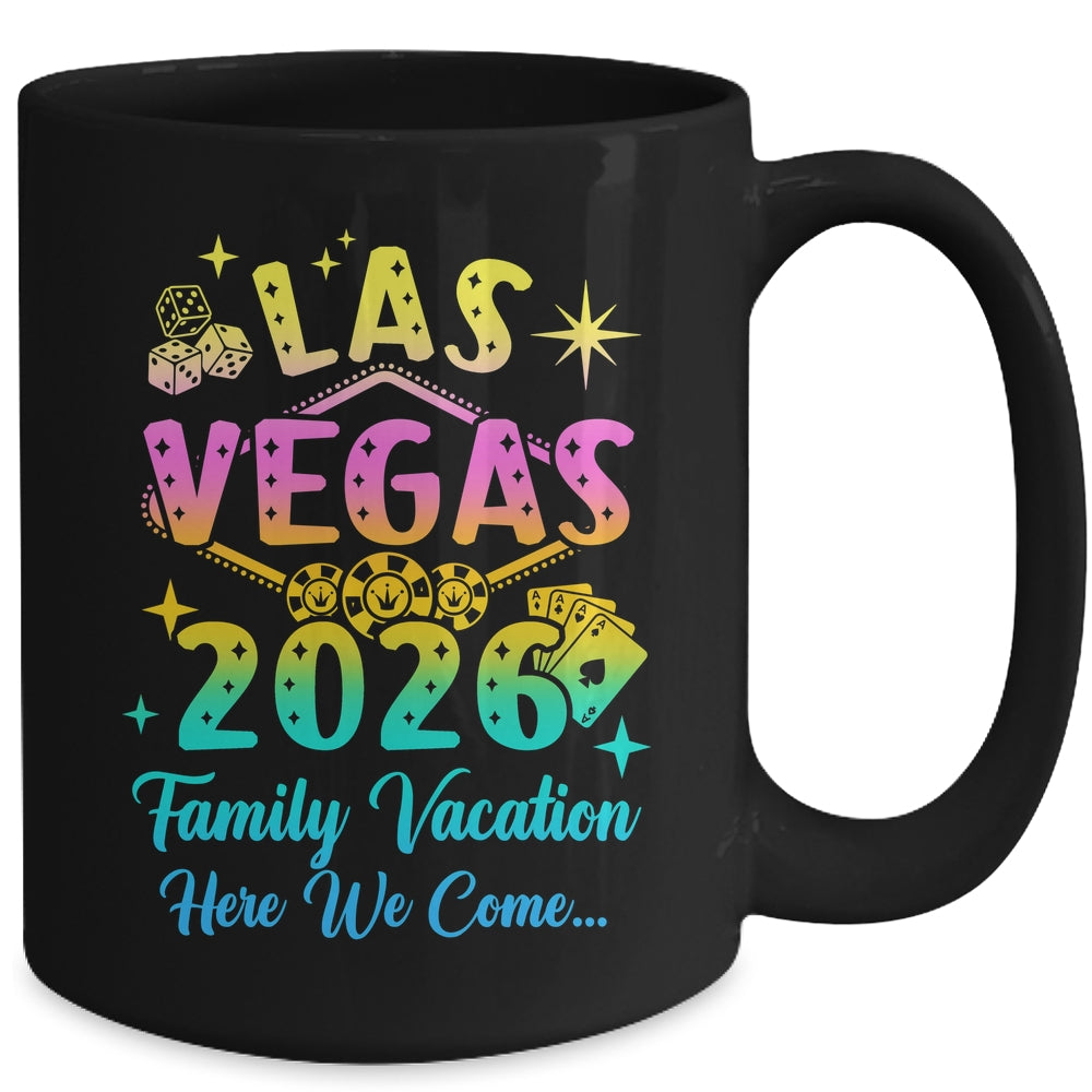Family Vacation Las Vegas 2026 Matching Family Trip Group Mug | teecentury