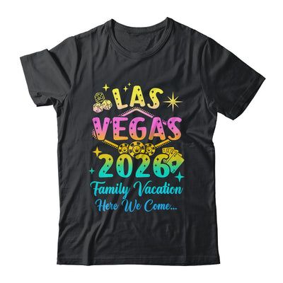 Family Vacation Las Vegas 2026 Matching Family Trip Group Shirt & Tank Top | teecentury
