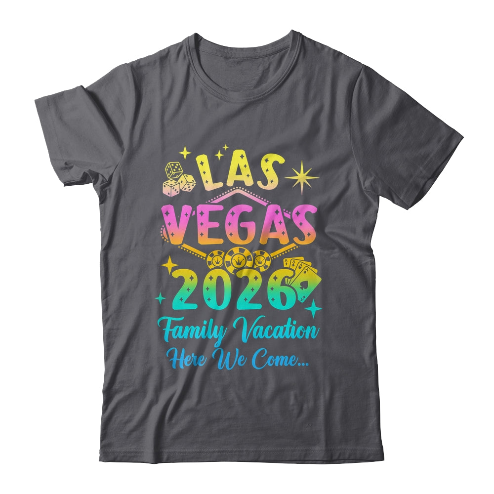 Family Vacation Las Vegas 2026 Matching Family Trip Group Shirt & Tank Top | teecentury