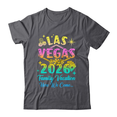 Family Vacation Las Vegas 2026 Matching Family Trip Group Shirt & Tank Top | teecentury