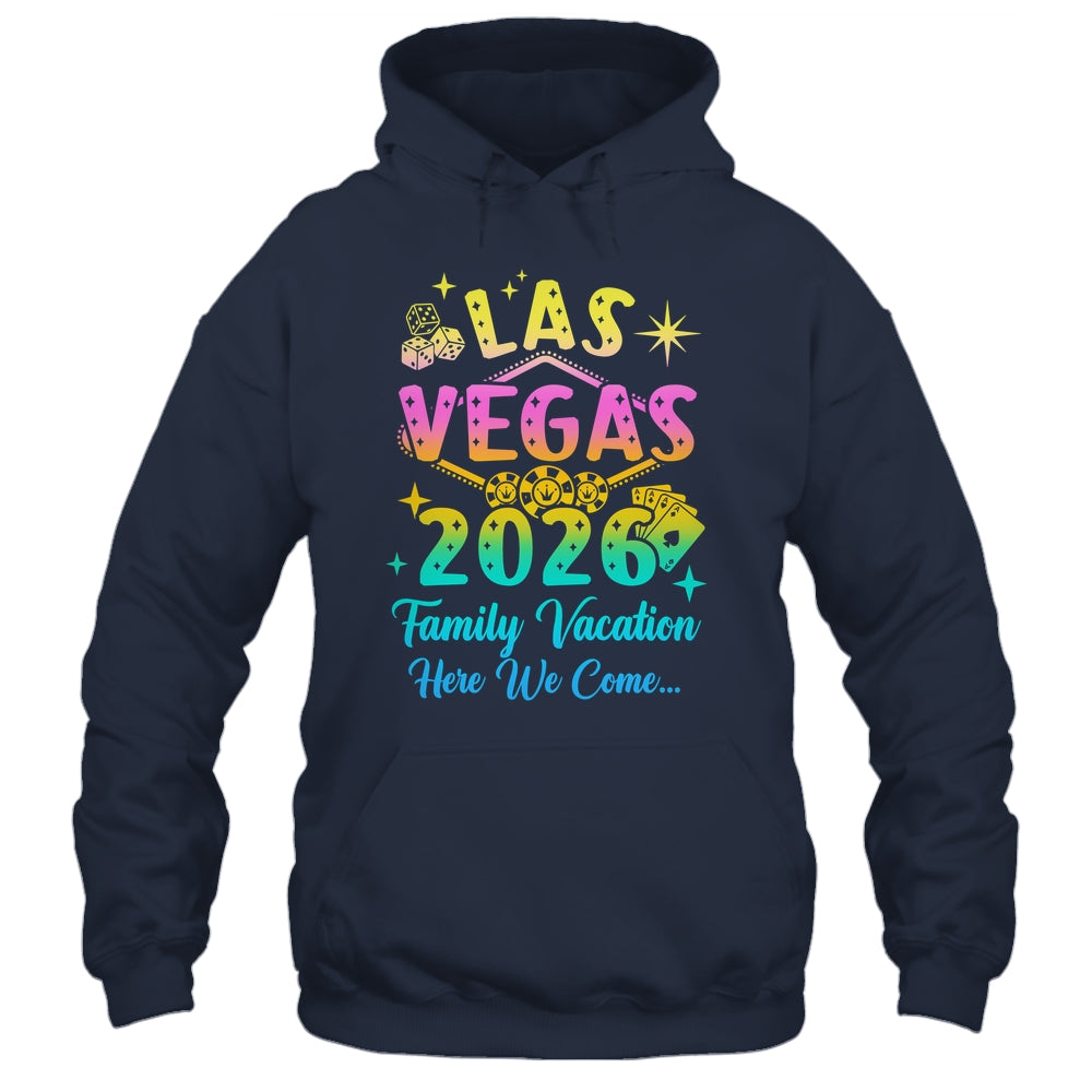 Family Vacation Las Vegas 2026 Matching Family Trip Group Shirt & Tank Top | teecentury