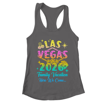Family Vacation Las Vegas 2026 Matching Family Trip Group Shirt & Tank Top | teecentury
