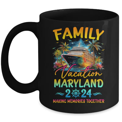 Family Vacation Maryland 2024 Matching Group Summer Mug | teecentury