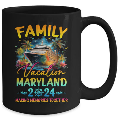 Family Vacation Maryland 2024 Matching Group Summer Mug | teecentury