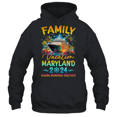 Family Vacation Maryland 2024 Matching Group Summmer Shirt & Tank Top | teecentury