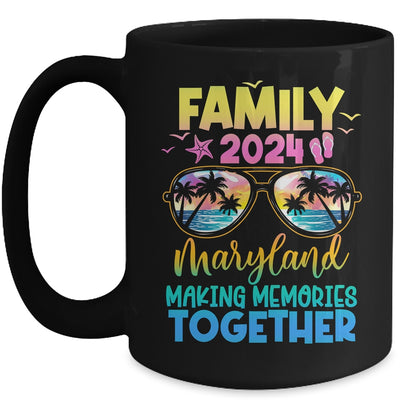 Family Vacation Maryland 2024 Summer Holiday Matching Mug | teecentury