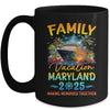 Family Vacation Maryland 2025 Matching Group Summer Mug | teecentury